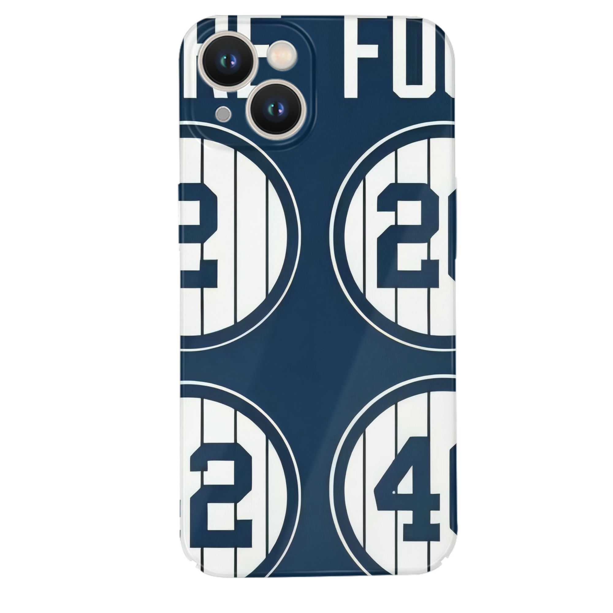 New York Yankees 223 IPhone 14 Series Full-Cover Hard Case – Shockproof With Raised Camera Protection – Precise Cutouts, Wireless Charging Compatible – Durable, Anti-Yellowing, Easy To Clean